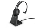 Perspective:Jabra Evolve2 65 UC Mono NC (Bluetooth, USB-A), Chargeur