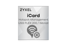 Perspective:Zyxel iCard Hotspot Management USG FLEX 200, 1 Monat
