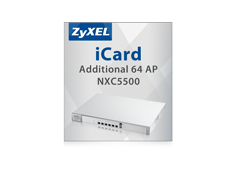 Zyxel E-iCard NXC5500 64 points d'accès, licence autonome