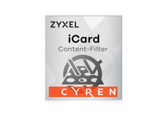 Zyxel iCard Cyren CF ZyWALL110 & USG110, 1 an