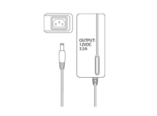 Netzteil Zyxel 12VDC, 3.5A, passend zu Zyxel AX7501
