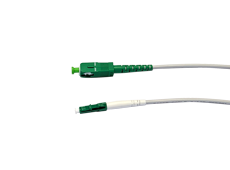 Câble fibre FTTH LC APC-SC APC, 2m