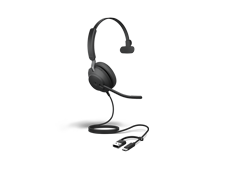Jabra Evolve2 40 SE MS Mono NC (USB-C/A)