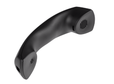 Snom Ersatz-Hörer D7xx schwarz ohne Kabel