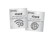 Zyxel iCard Secure Tunnel & Mng AP Serv., USG FLEX 100(W), 1 mois