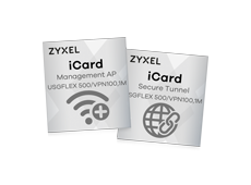 Zyxel iCard Sec. Tunnel & Mng AP Serv., USGFLEX 500/VPN100, 1 mois