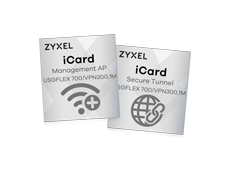 Zyxel iCard Sec.Tunnel & Mng AP Service 1 mois