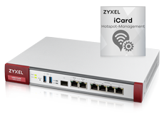 Zyxel USG FLEX 200 & licence hotspot