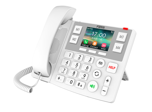 Fanvil X305 Téléphone de bureau à grosses touches