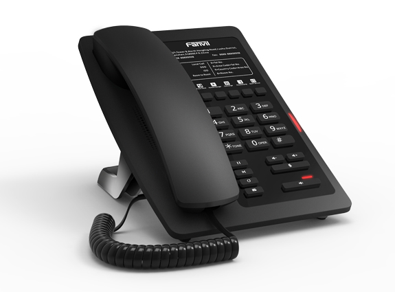 Fanvil H3W SIP-Hoteltelefon schwarz