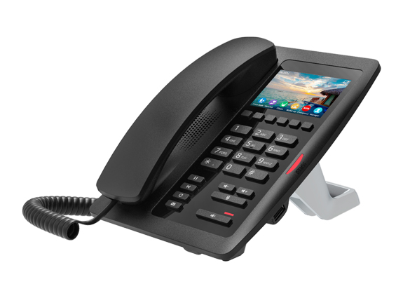 Fanvil H5W SIP-Hoteltelefon schwarz