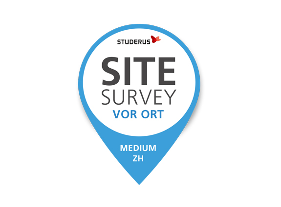 Site Survey MEDIUM-ZH vor Ort