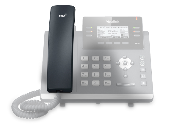 Yealink combiné de remplacement T42G/T41P câble non fourni