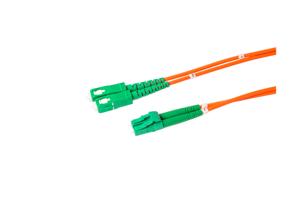 Fiber-Kabel LC/APC-SC/APC 2m, Duplex