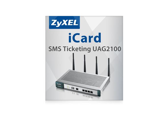 Zyxel UAG2100 iCard SMS-Ticketing