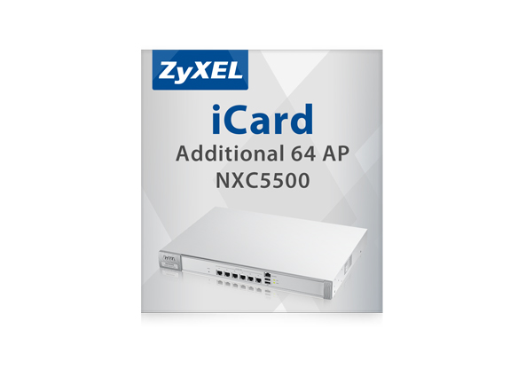 Zyxel E-iCard NXC5500 64 points d'accès, licence autonome