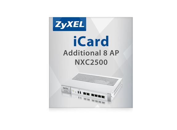 Zyxel E- iCard NXC2500 8 points d'accès licence autonome