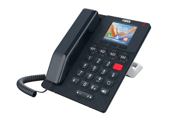 Fanvil X306 Grosstasten-Tischtelefon Dunkelblau