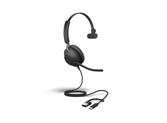 Jabra Evolve2 40 SE MS Mono NC (USB-C/A)