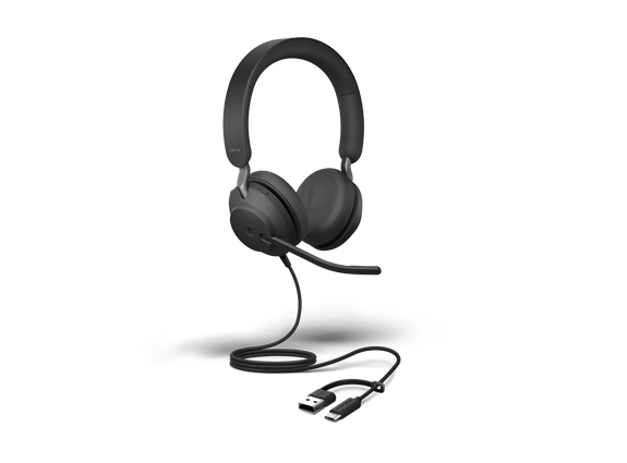 Jabra Evolve2 40 SE MS Stereo NC (USB-C/A)