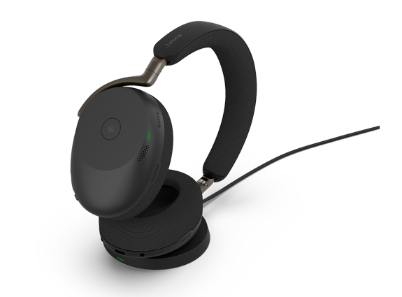 Jabra Evolve3 85 MS Stereo ANC inkl. Ladeschale