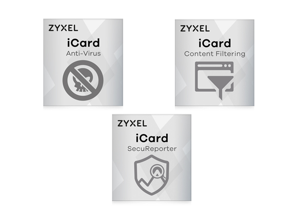 Zyxel iCard bundle de services USG110, 1 mois