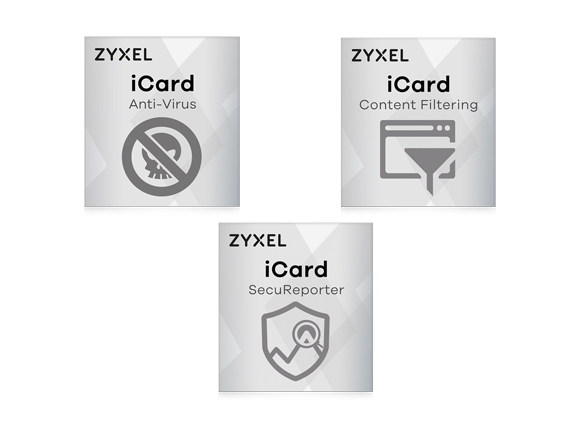 Zyxel iCard bundle de services USG1100, 1 mois