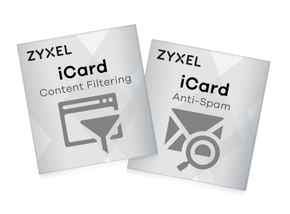 Zyxel iCard CF & anti-spam pour USG FLEX 700, 1 an