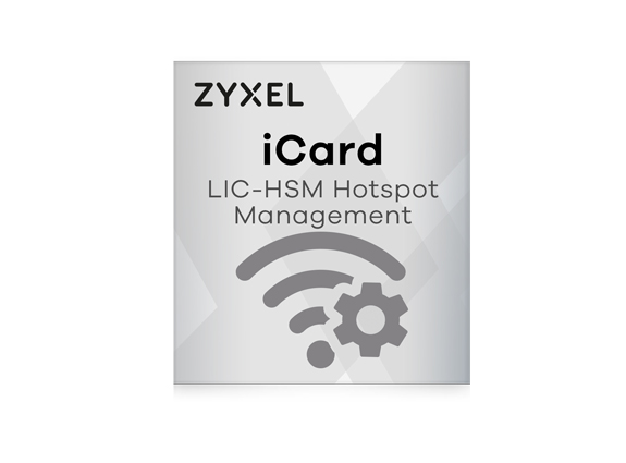 Zyxel iCard gestion hotspot One Time pour USG FLEX200/500