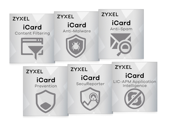 Zyxel iCard bundle de services USG FLEX 100, 1 an