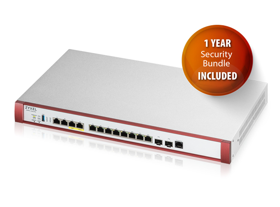 Zyxel USG FLEX 700H & bundle de sécurité en or 1 an
